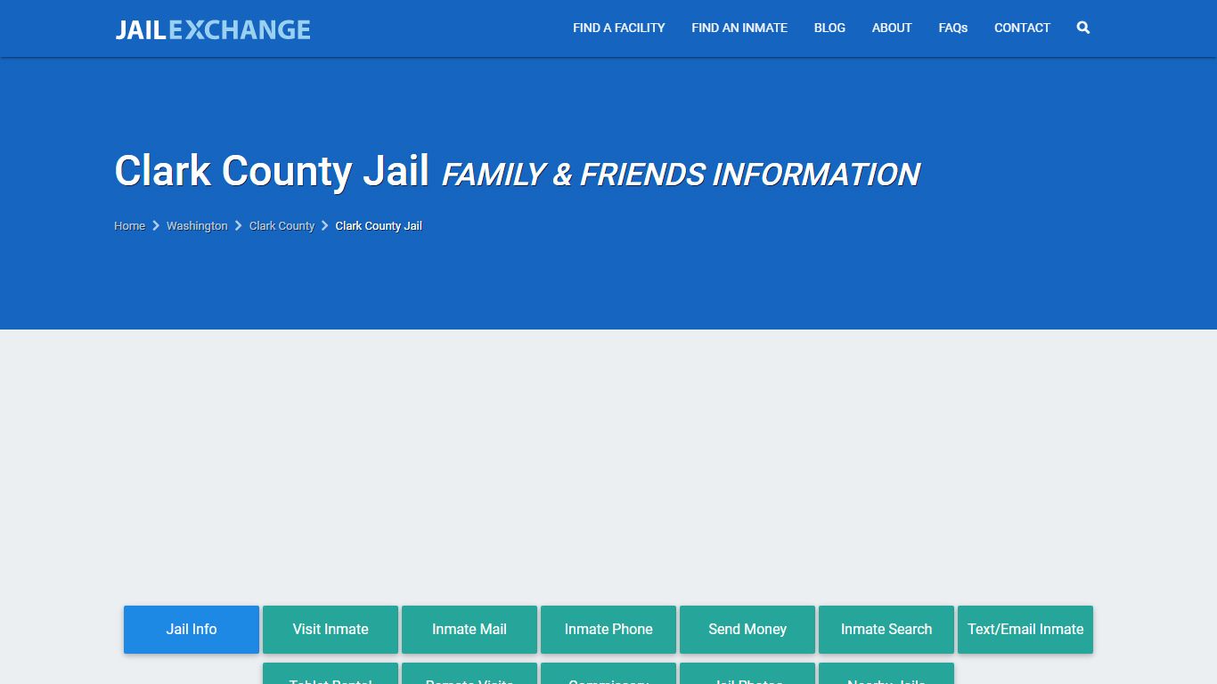Clark County Jail WA | Booking, Visiting, Calls, Phone